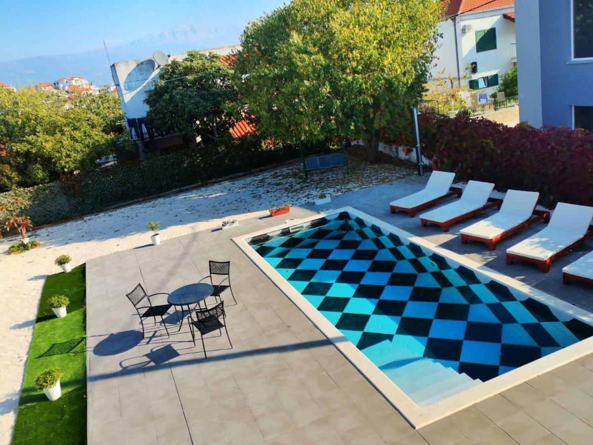 Holiday Home Nino With Amazing Swimming Pool Slatine Exterior foto